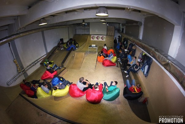 Kickscooter крытый парк в Москве