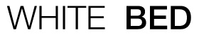 logo white bed logo white bed