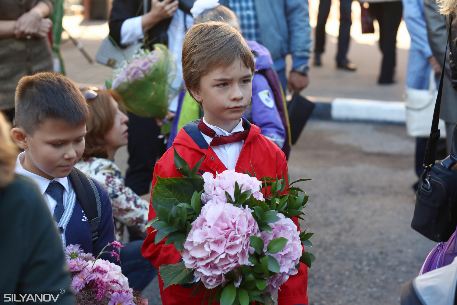 1 сентября в гимназии(Москва)