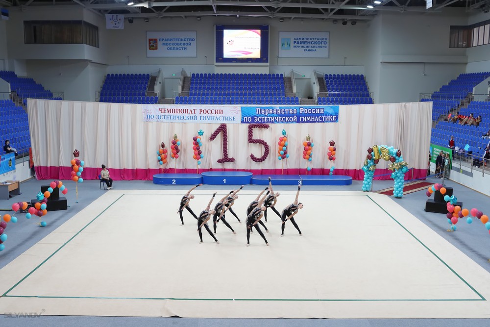 Чемпионат России по эстетической гимнастике (16 апреля 2017) Раменское