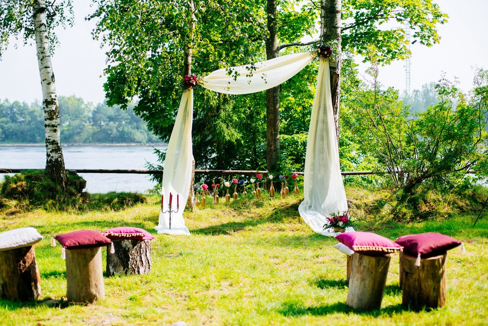 Good forest wedding
