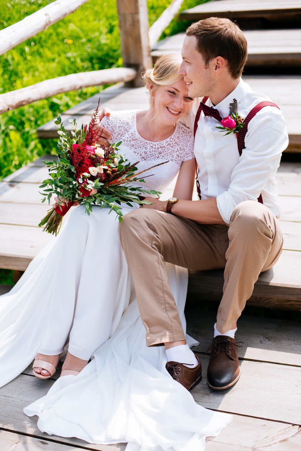 Good forest wedding