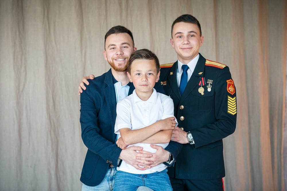 Татьяна и сыновья