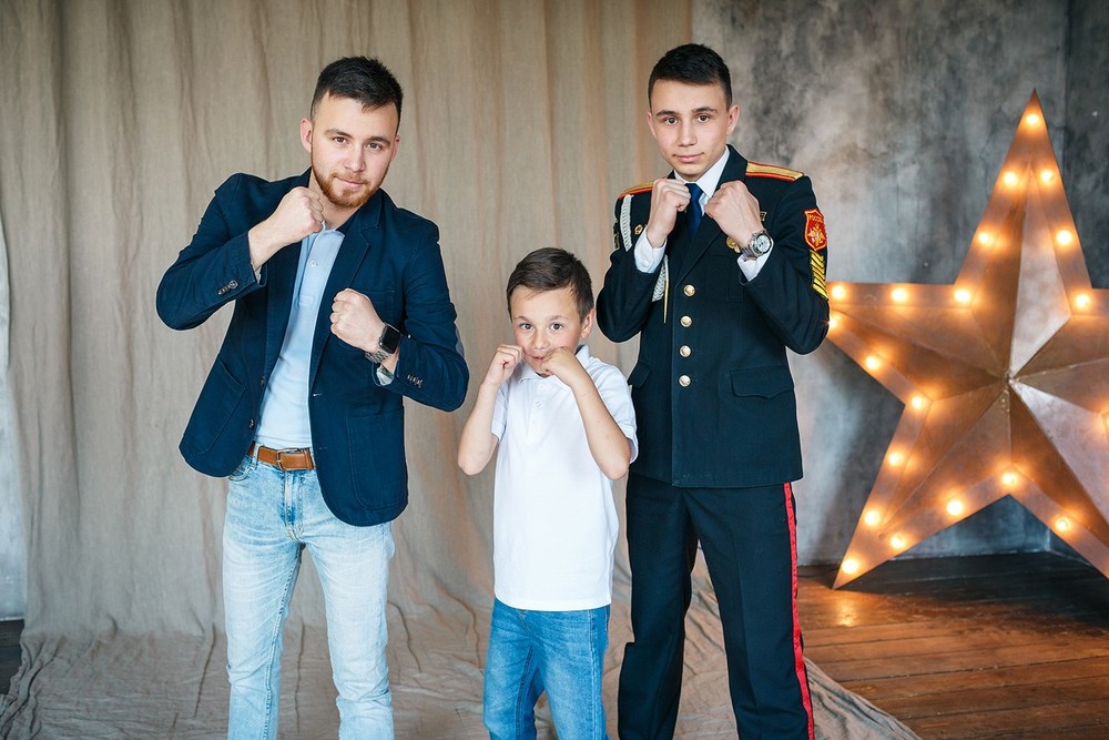 Татьяна и сыновья