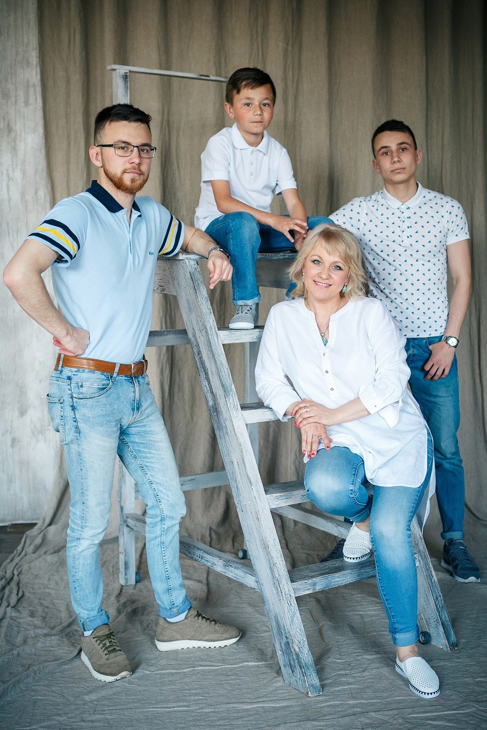 Татьяна и сыновья