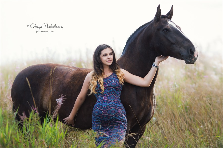  лошади и люди  ◆ horse and human