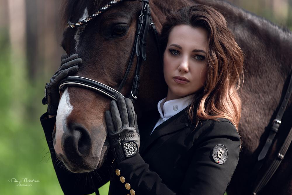  лошади и люди  ◆ horse and human