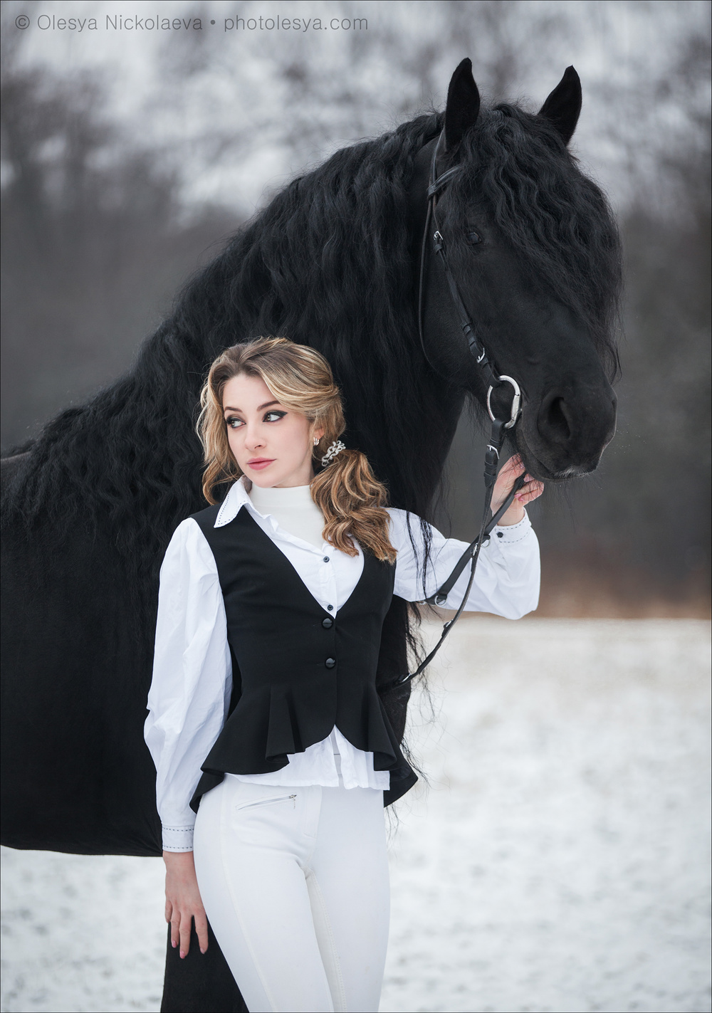  лошади и люди  ◆ horse and human