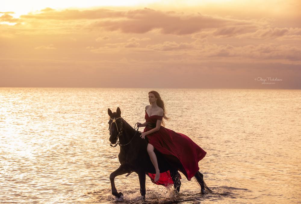  лошади и люди  ◆ horse and human