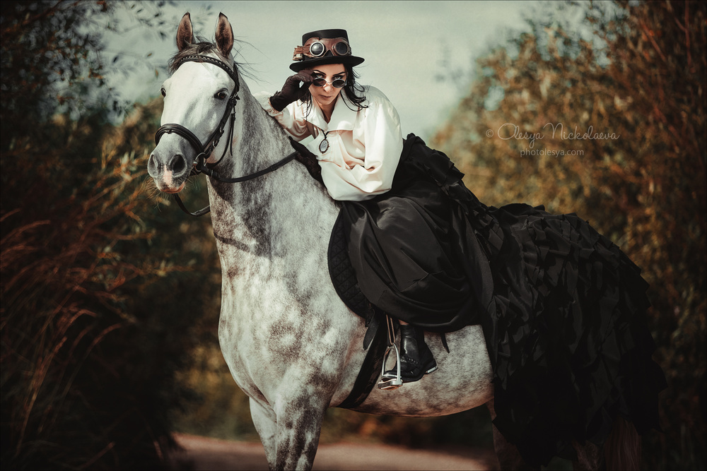  лошади и люди  ◆ horse and human