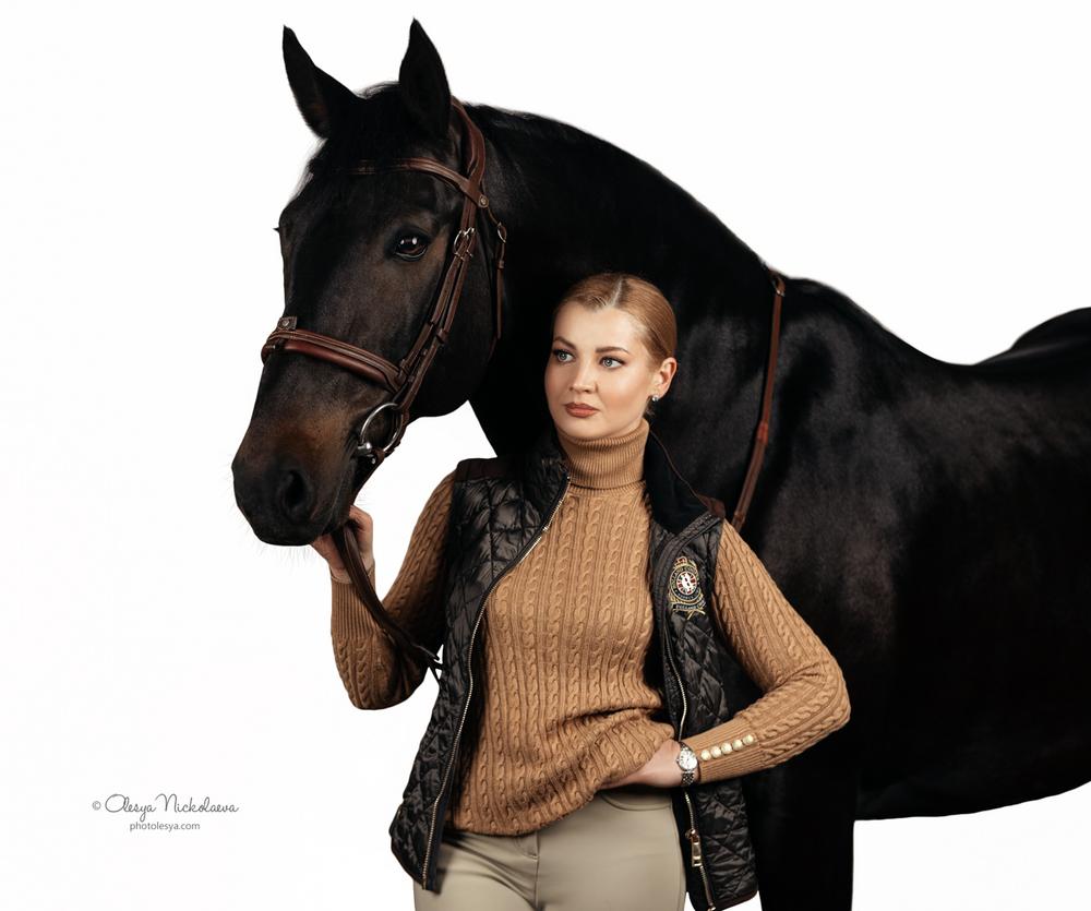  лошади и люди  ◆ horse and human