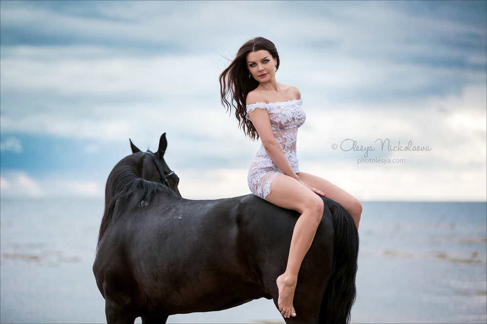  лошади и люди  ◆ horse and human