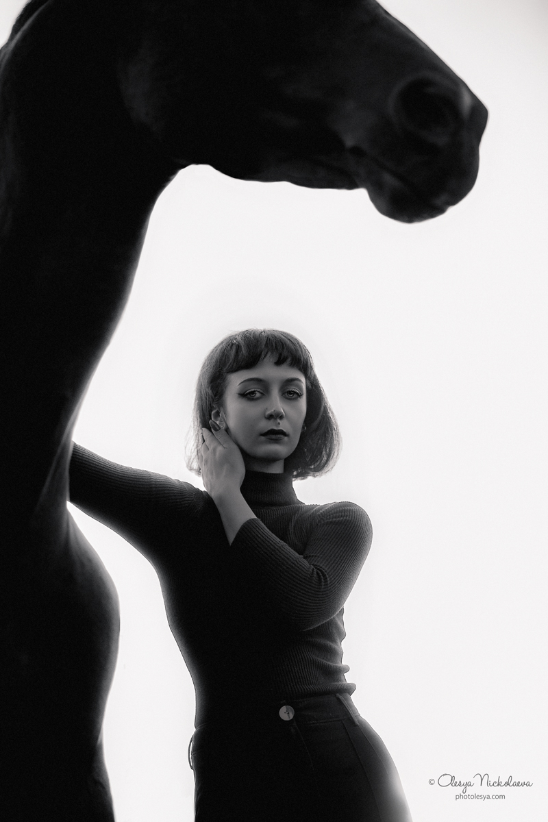  лошади и люди  ◆ horse and human