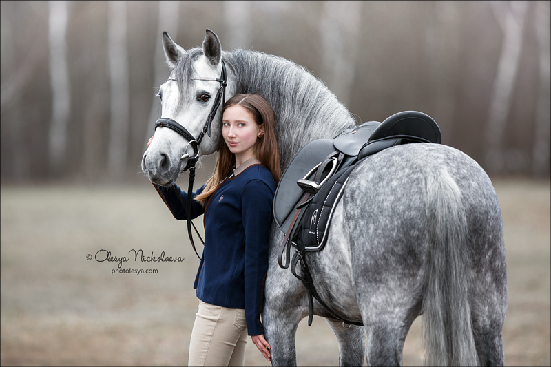  лошади и люди  ◆ horse and human