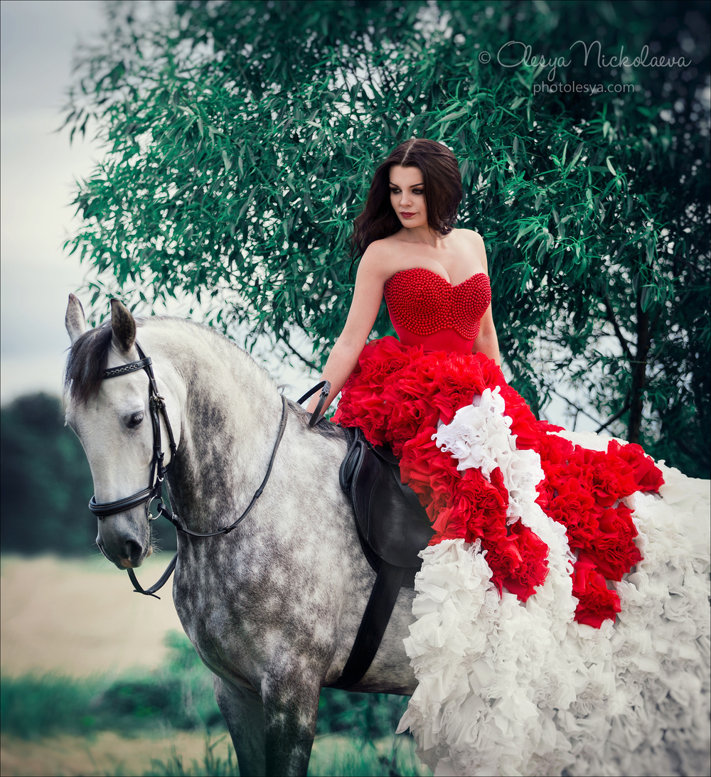  лошади и люди  ◆ horse and human