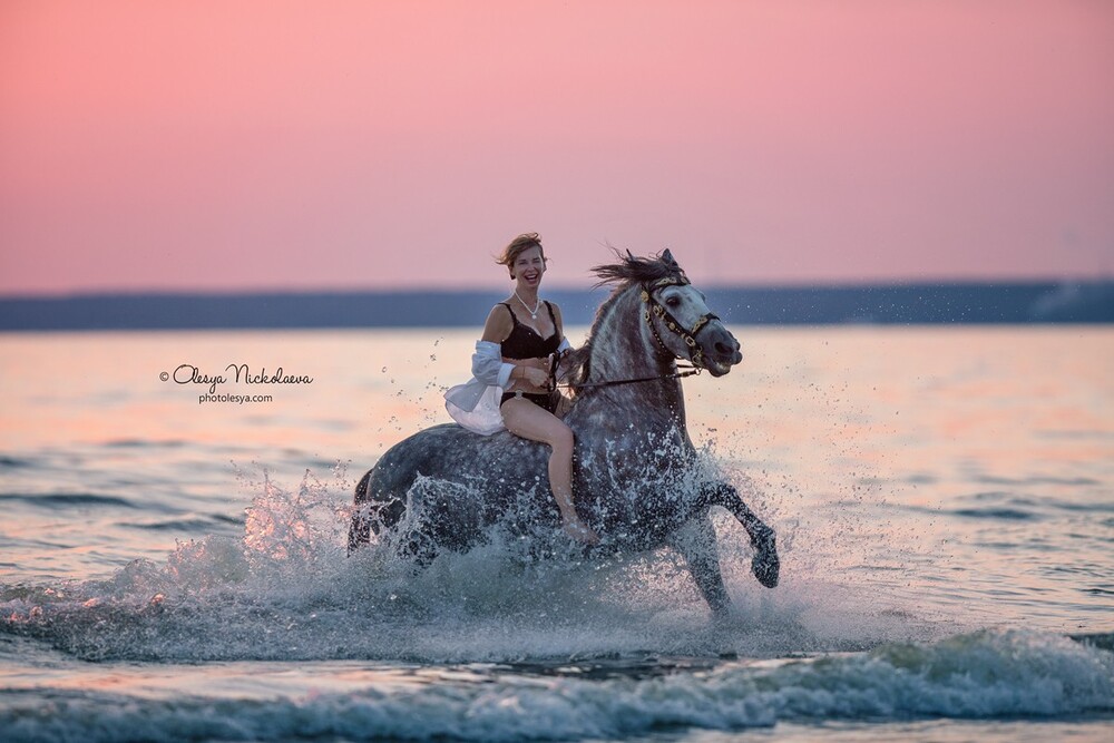  лошади и люди  ◆ horse and human