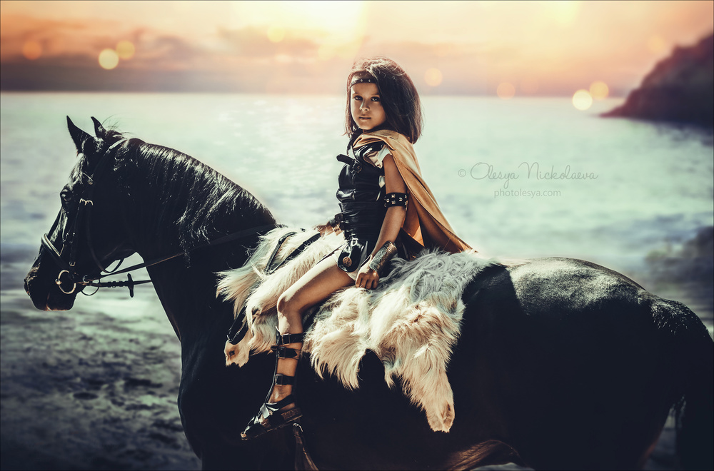  лошади и люди  ◆ horse and human