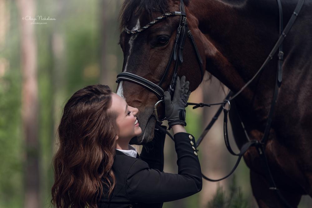  лошади и люди  ◆ horse and human