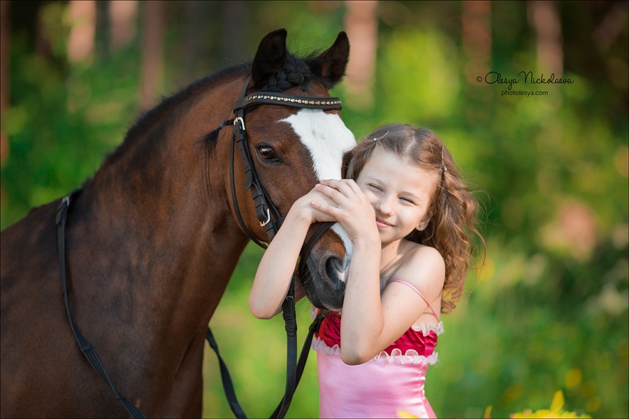  лошади и люди  ◆ horse and human
