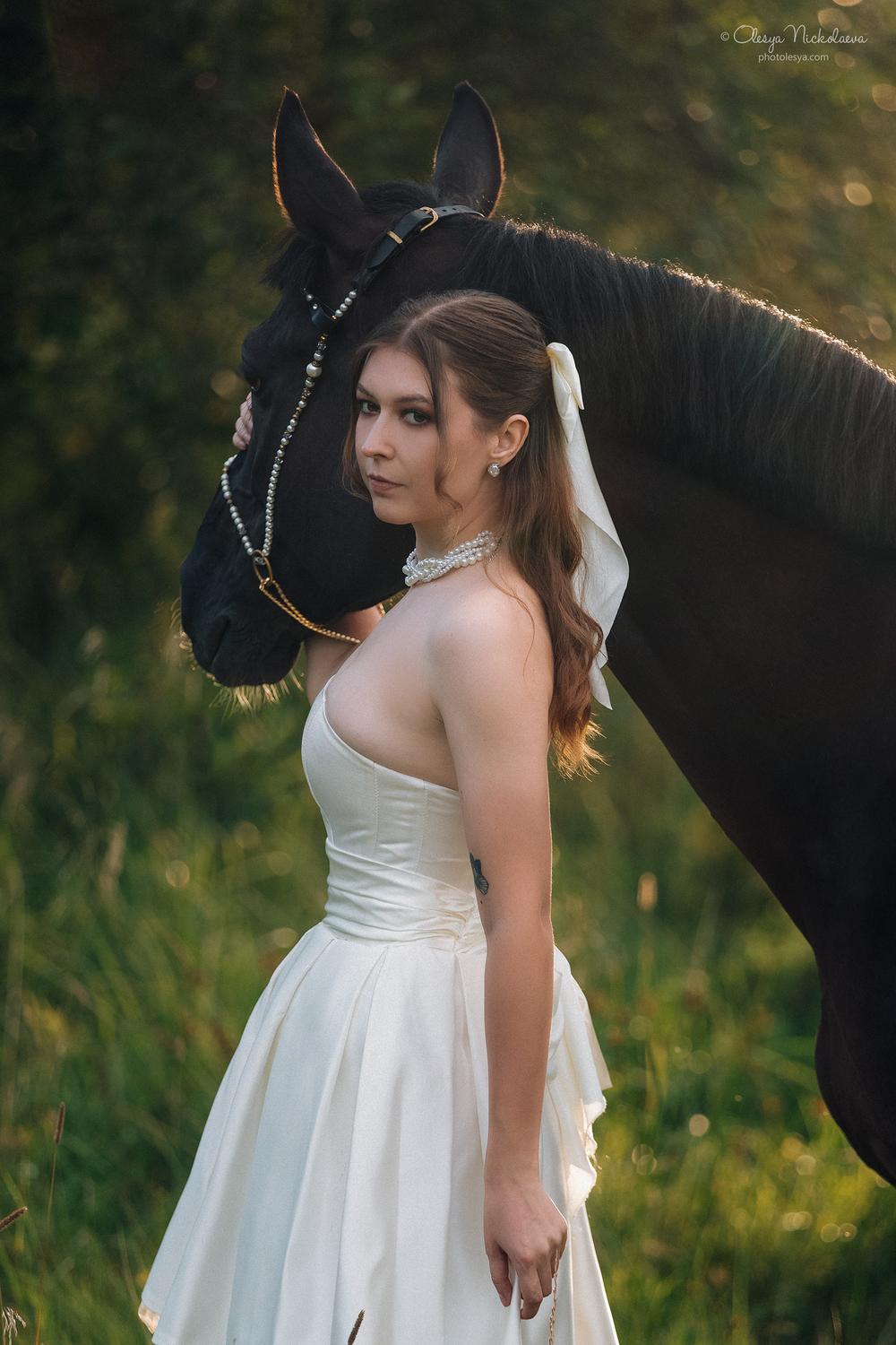  лошади и люди  ◆ horse and human