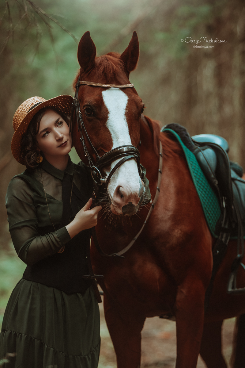  лошади и люди  ◆ horse and human