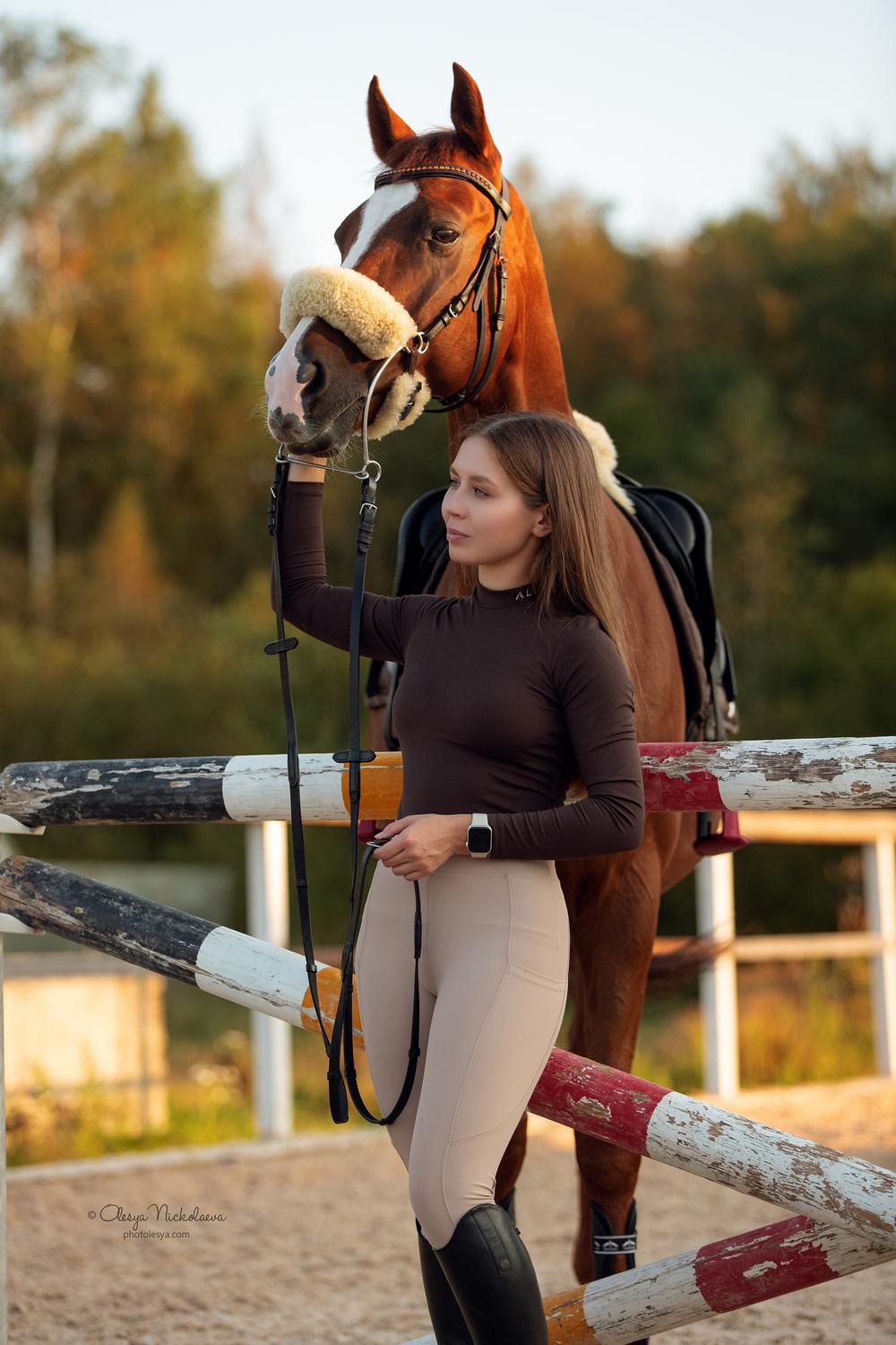  лошади и люди  ◆ horse and human