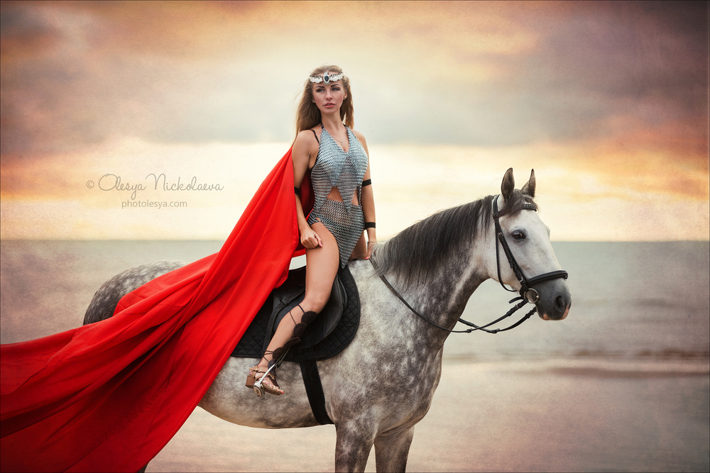  лошади и люди  ◆ horse and human