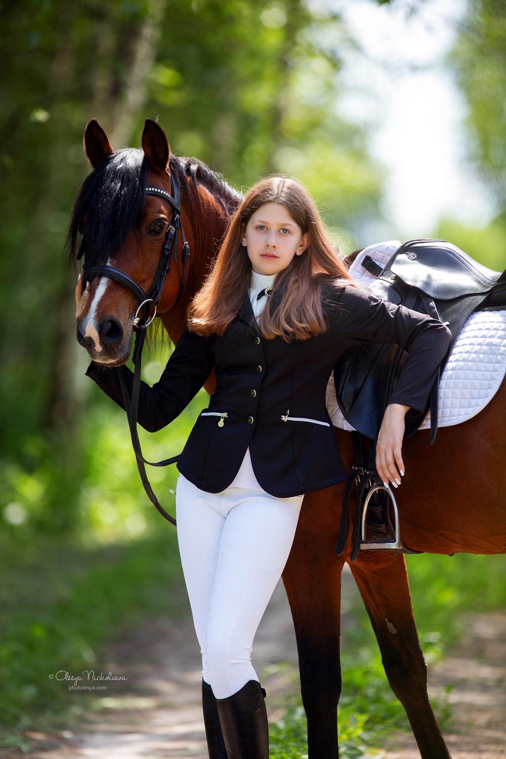  лошади и люди  ◆ horse and human