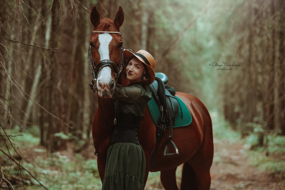  лошади и люди  ◆ horse and human