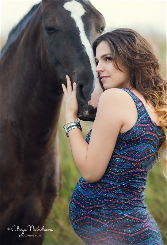  лошади и люди  ◆ horse and human