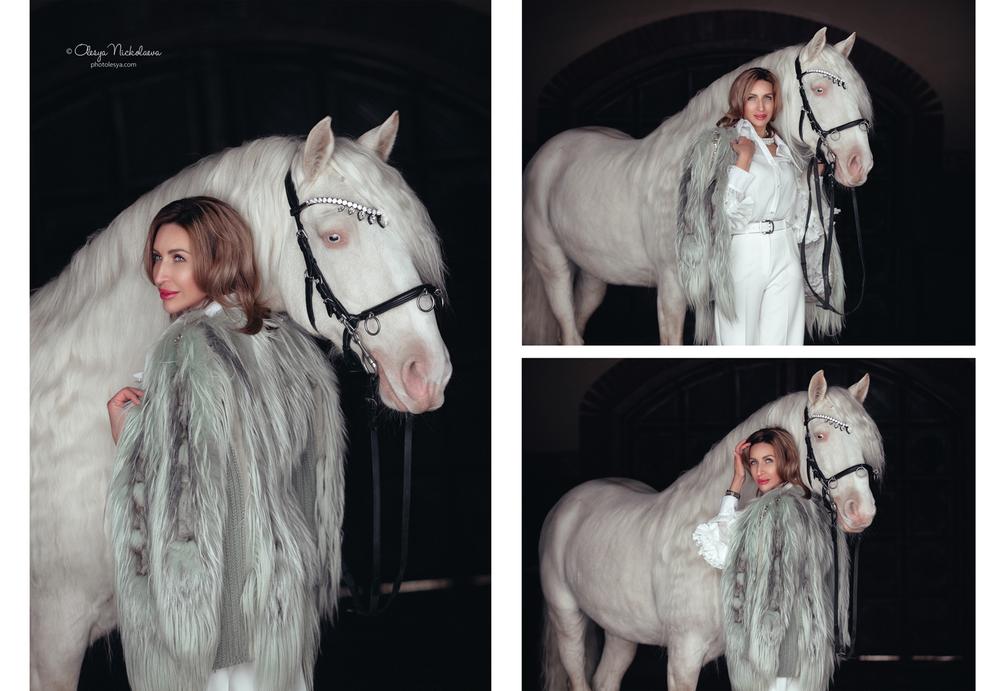  лошади и люди  ◆ horse and human