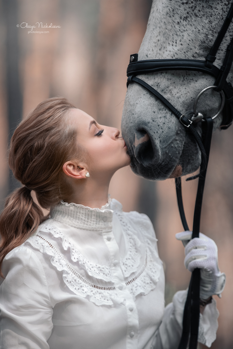  лошади и люди  ◆ horse and human