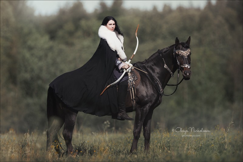  лошади и люди  ◆ horse and human