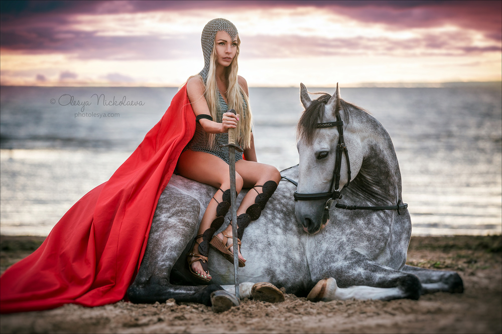 лошади и люди  ◆ horse and human