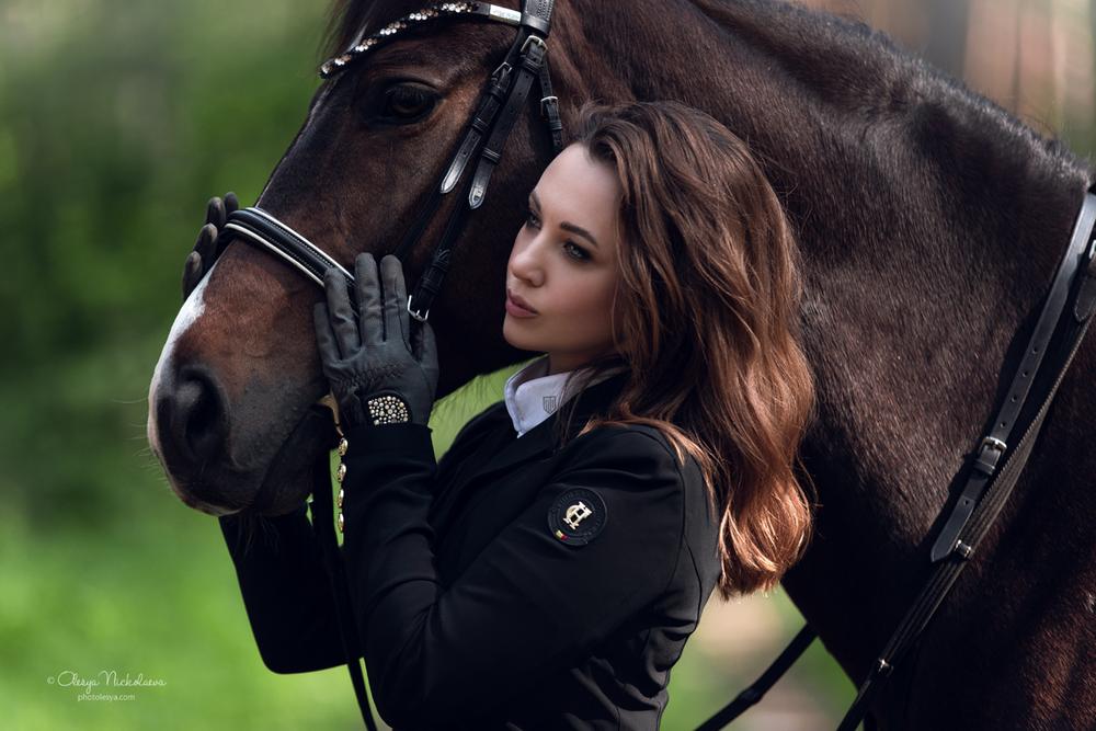  лошади и люди  ◆ horse and human