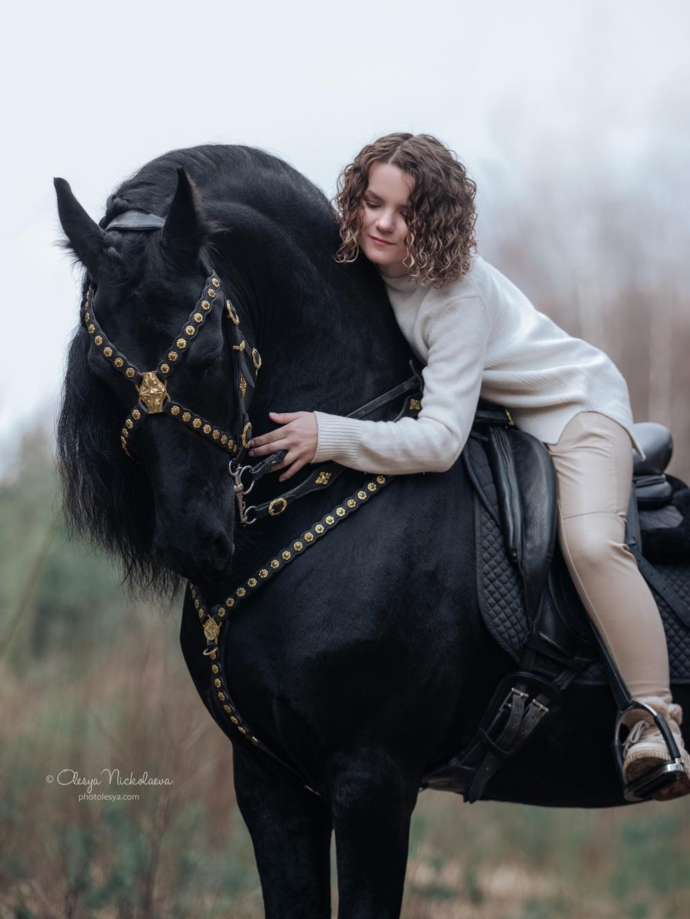  лошади и люди  ◆ horse and human