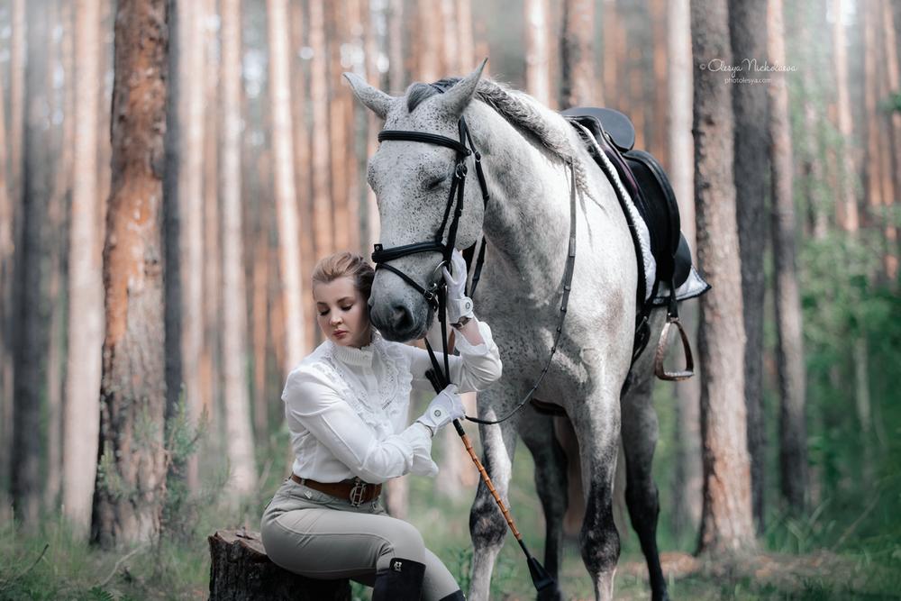  лошади и люди  ◆ horse and human