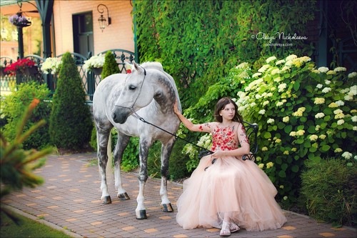  лошади и люди  ◆ horse and human