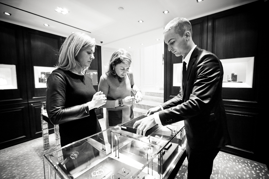 Бранч в бутике Dior