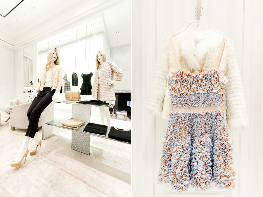 Бранч в бутике Dior