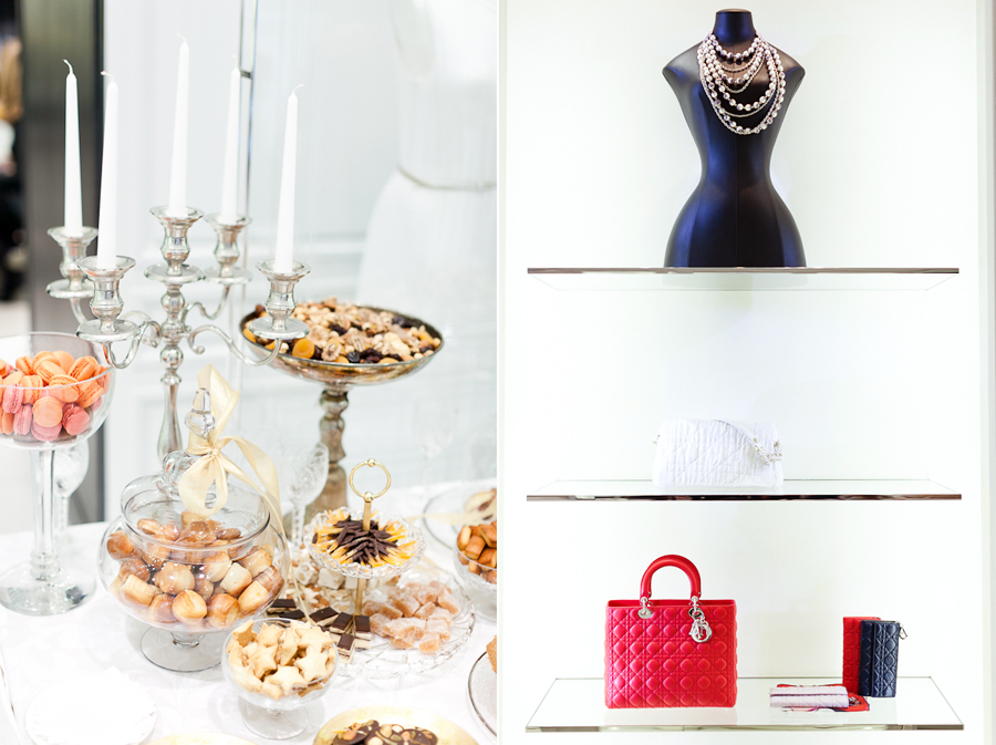 Бранч в бутике Dior