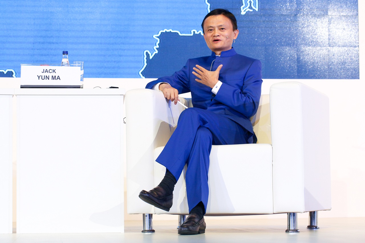 Джек Юн Ма на SPIEF 2015