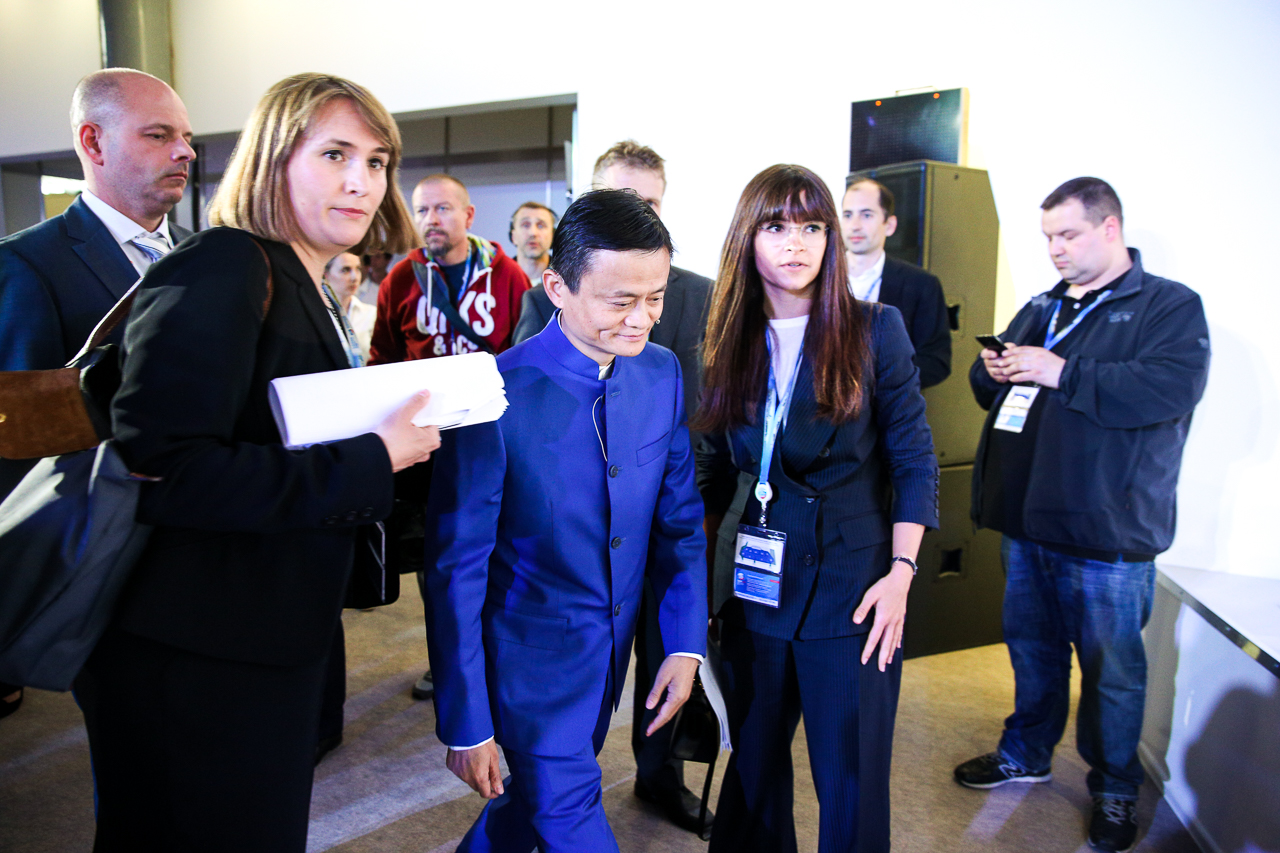 Джек Юн Ма на SPIEF 2015