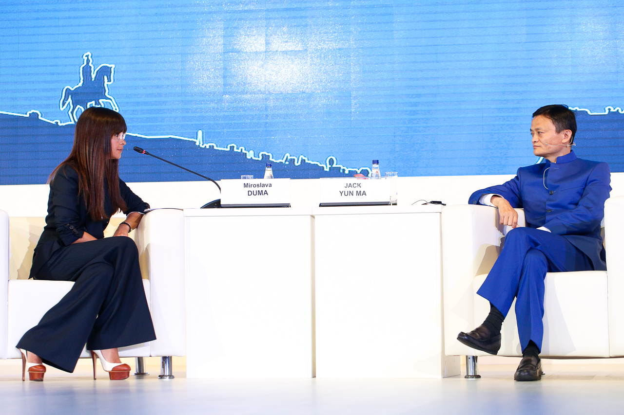 Джек Юн Ма на SPIEF 2015