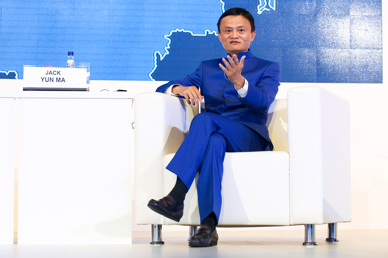 Джек Юн Ма на SPIEF 2015