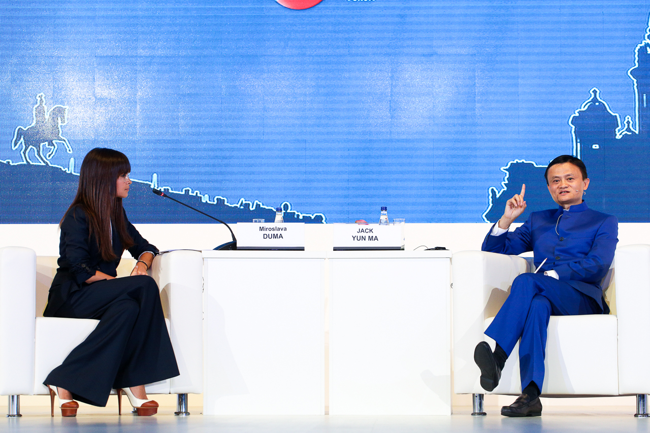 Джек Юн Ма на SPIEF 2015