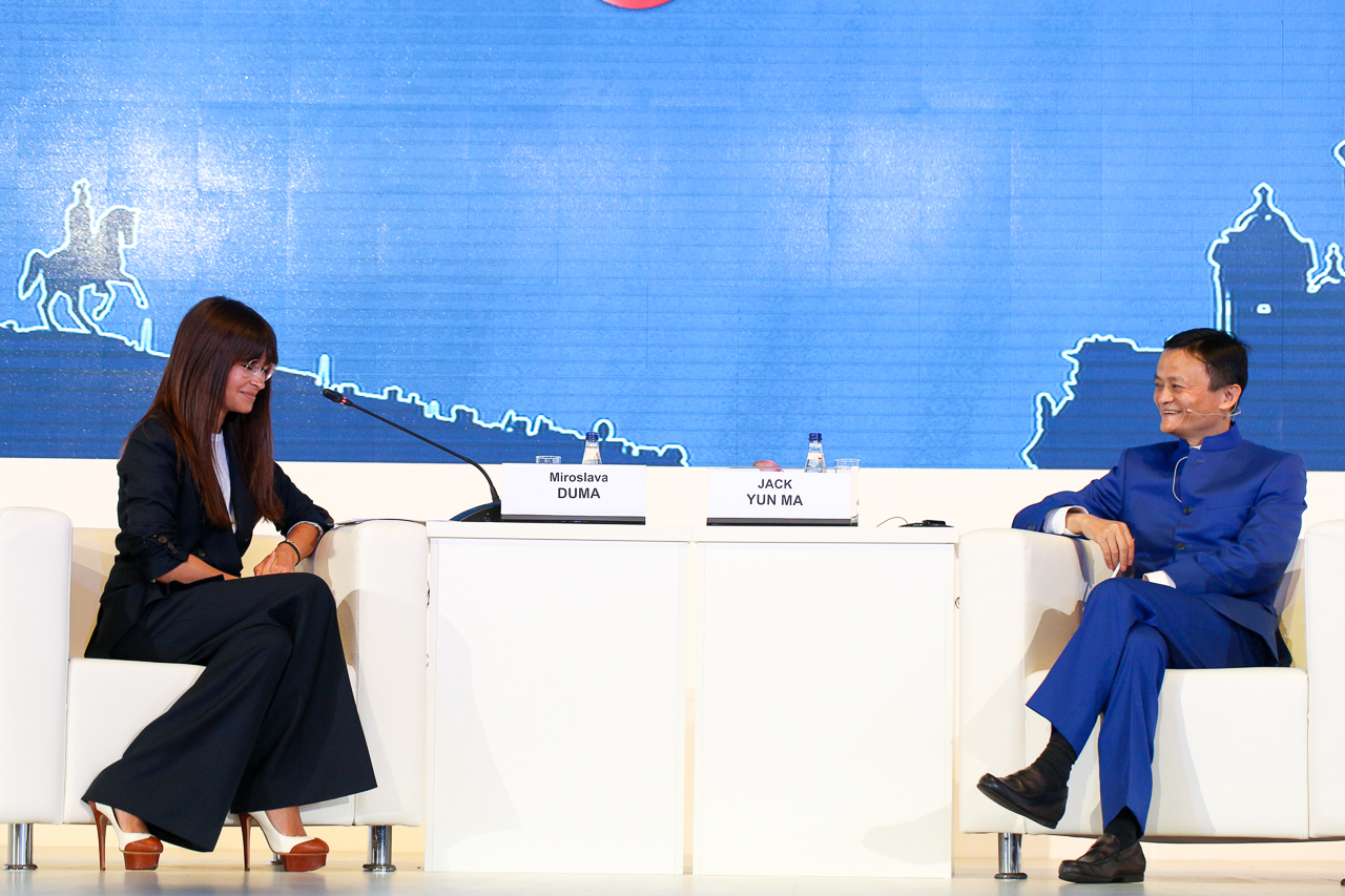 Джек Юн Ма на SPIEF 2015