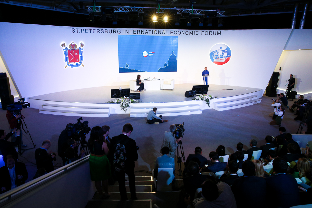 Джек Юн Ма на SPIEF 2015