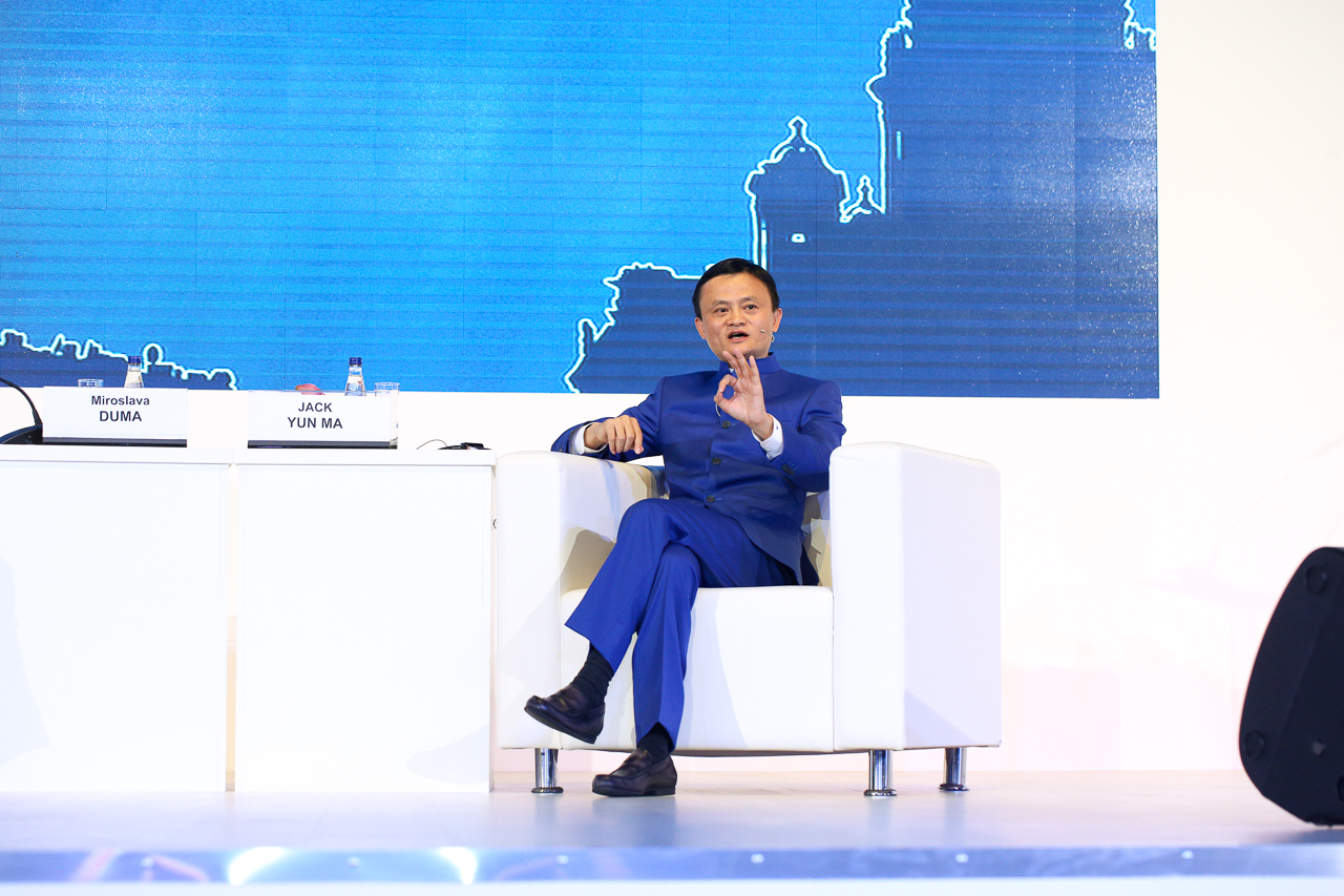 Джек Юн Ма на SPIEF 2015