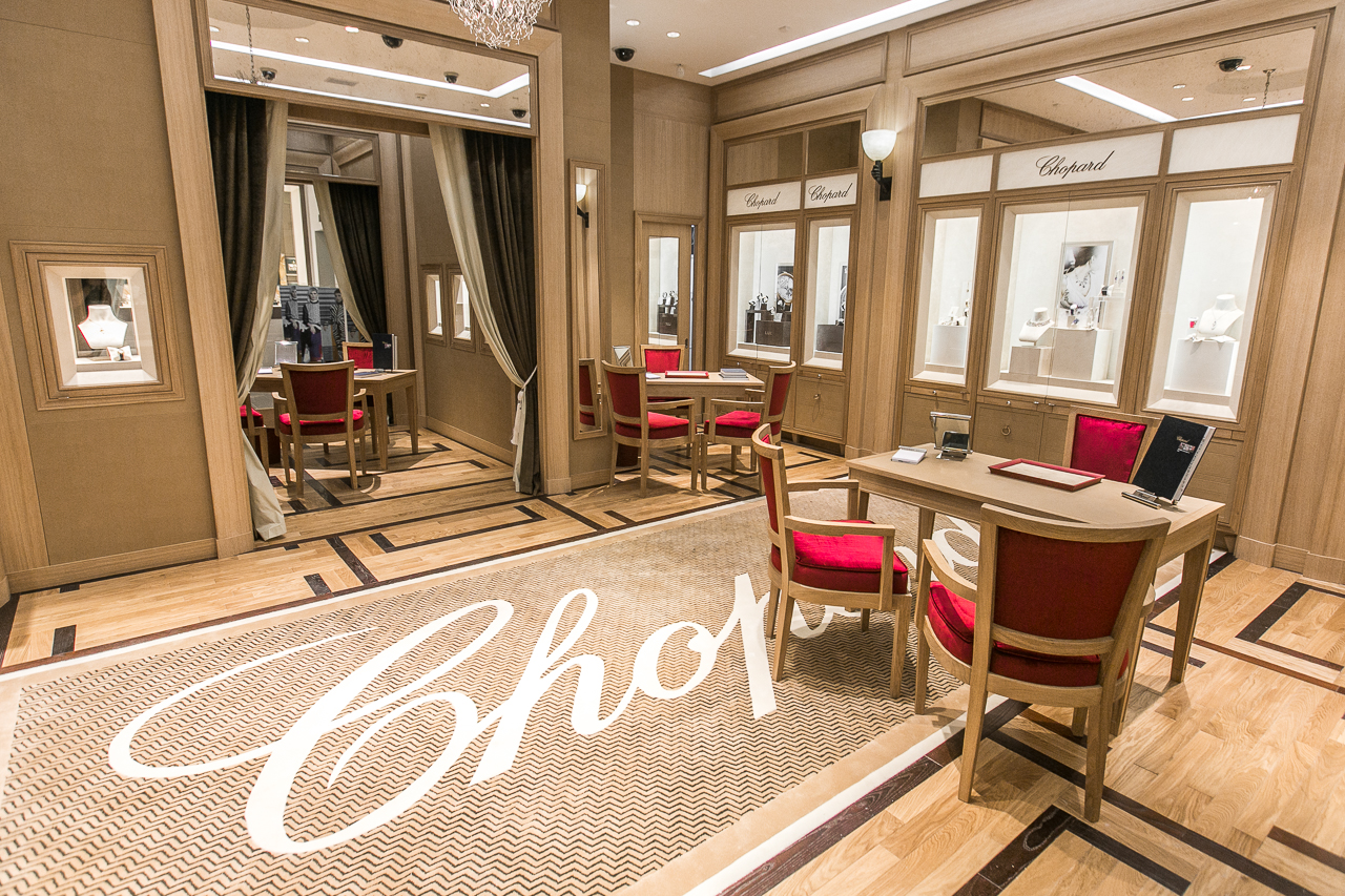 Корнер Chopard в ДЛТ